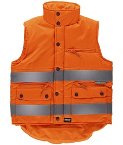 Gilet Workshell con bande rifrangenti Workteam