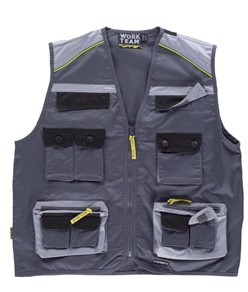 Gilet da lavoro tipo Safari Workteam