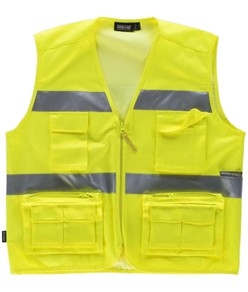 Gilet Workshell estivo alta visibilità Workteam