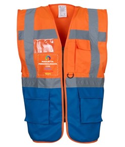 Gilet personalizzato con stampa lato destro