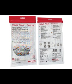 Mascherina chirurgica a fantasia