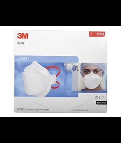 Mascherina FFP3 1863+  IIR AURA