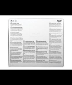 Mascherina FFP3 1863+  IIR AURA