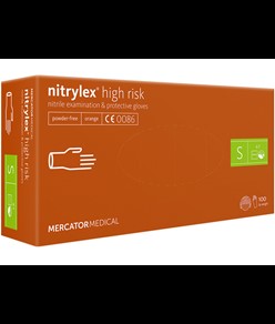 guanti in nitrile  Nitrylex Orange