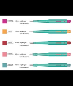 Curette per biopsia con otturatore  Punch