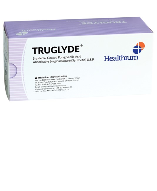 Sutura chirurgica assorbibile  Truglyde Sutura chirurgica assorbibile  Truglyde