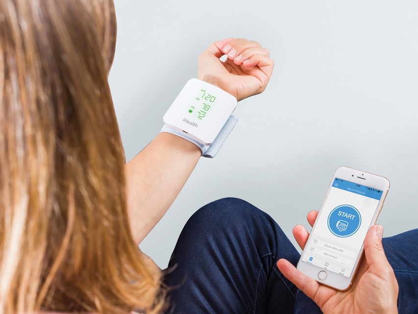 Sfigmomanometro da polso