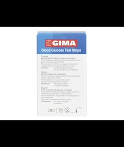 Strisce glucosio per glucometro