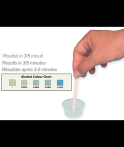 Strisce salivari test alcolimetrico