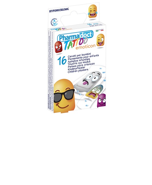 confezioni di cerotti per bambini 'tattoo'  PHARMADOCT confezioni di cerotti per bambini 'tattoo'  PHARMADOCT