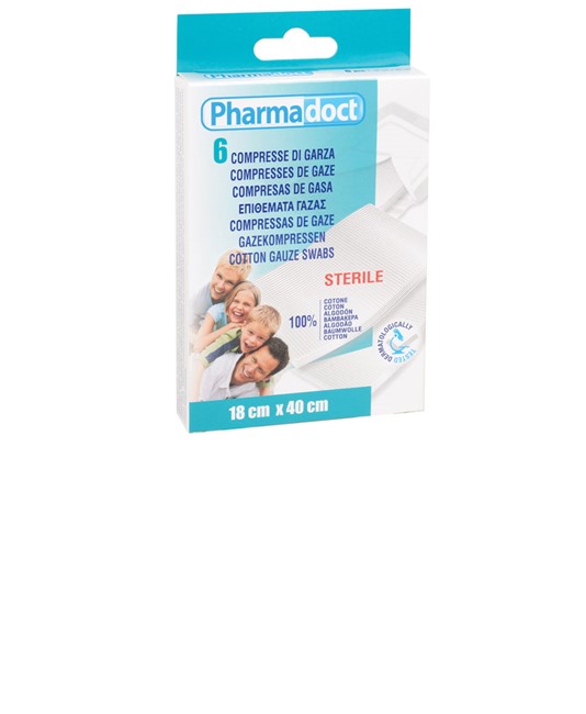 confezioni di compresse di garza  PHARMADOCT confezioni di compresse di garza  PHARMADOCT