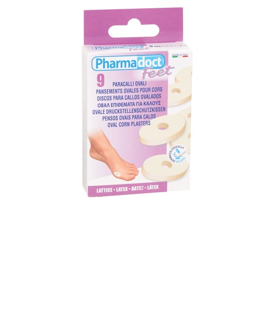 confezioni di cerotti paracalli ovali  PHARMADOCT confezioni di cerotti paracalli ovali  PHARMADOCT