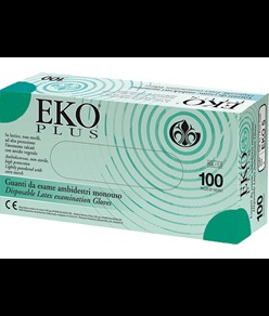 di guanti in lattice  Eko Plus