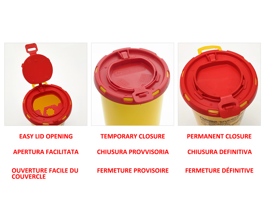 Contenitore rifiuti taglienti  Dispo