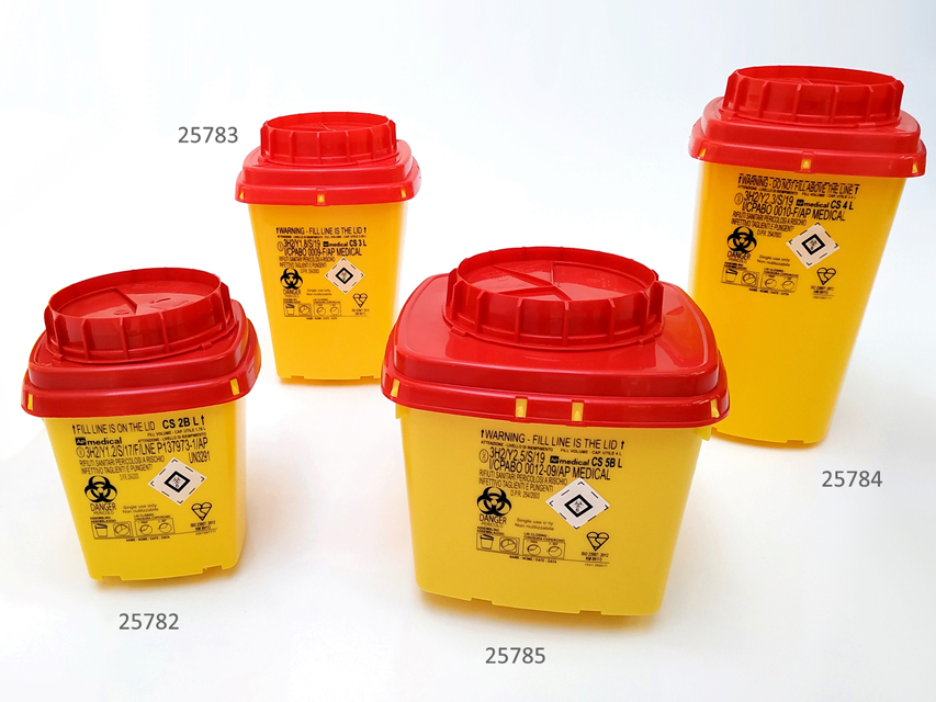 Contenitori rifiuti taglienti 3l  Linea CS