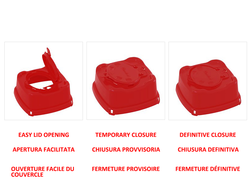 Contenitore rifiuti taglienti 10 l  Linea CS Plus