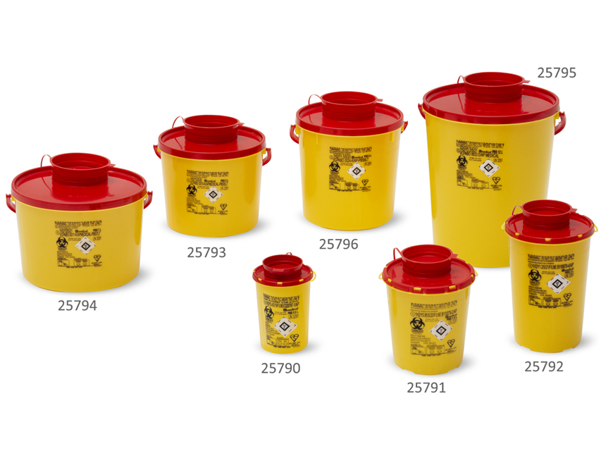 Contenitore rifiuti taglienti 2l  Linea PBS