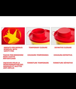 Contenitore per rifiuti taglienti  Linea PBS