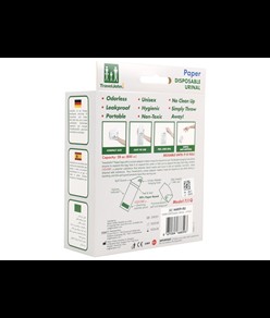 confezioni di WC portatile in carta 800 cc