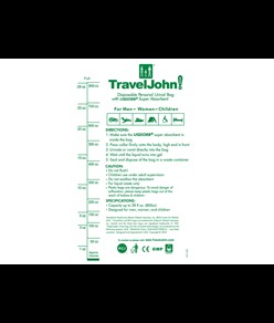 confezioni di WC portatile in carta 800 cc