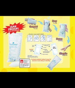 confezioni di WC portatile in plastica 800 cc