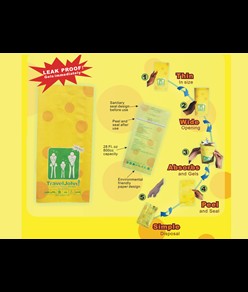 confezioni di WC portatile e busta vomito 800 cc
