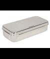 SCATOLA ACCIAIO INOX 18x8x4 cm