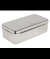 SCATOLA ACCIAIO INOX 20x10x6 cm