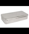 SCATOLA ACCIAIO INOX 30x15x6 cm