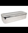 SCATOLA ACCIAIO INOX 50x20x10 cm