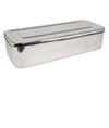 SCATOLA ACCIAIO INOX 50x20x10 cm