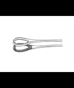 Pinza per medicazioni  Foerster