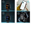 Smartwatch con 11 parametri quadrato Smartwatch con 11 parametri quadrato