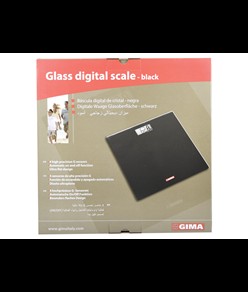 Bilancia da bagno digitale in vetro