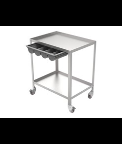 CARRELLO TUTTO INOX