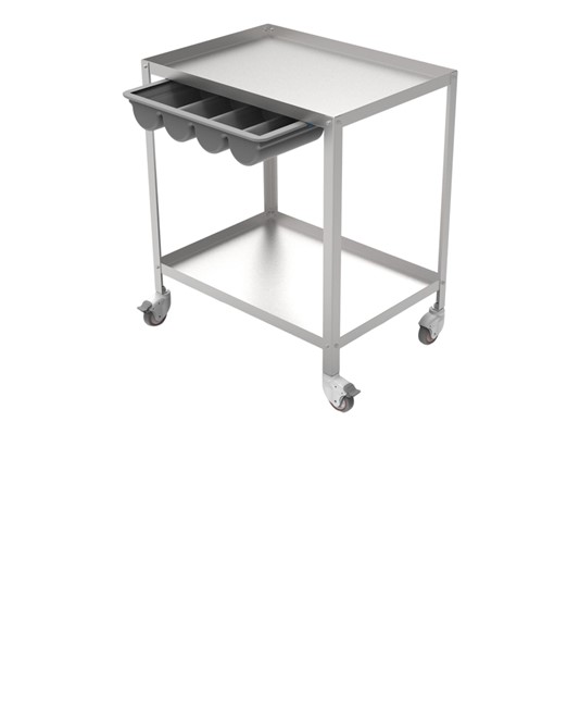 CARRELLO TUTTO INOX