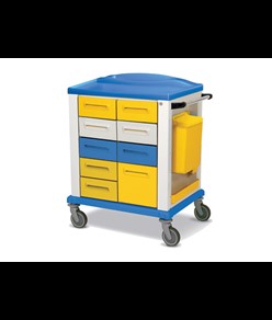 CARRELLO BASIC - standard con 9 cassetti