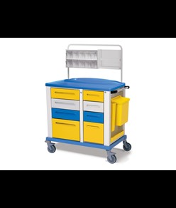 Carrello polifunzionale medicazione