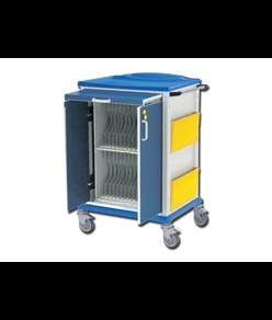 Carrello lastre raggi X