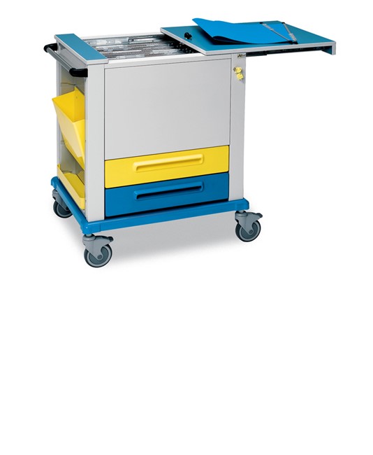 Carrello portacartelle Carrello portacartelle