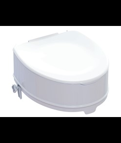 RIALZO WC con sistema di fissaggio - 15 cm