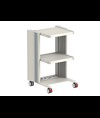 CARRELLO EASY POWER - 2 ripiani 40X36 cm + base