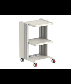 CARRELLO EASY POWER - 2 ripiani 40X36 cm + base