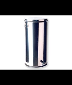 CESTINO RIFIUTI INOX - 70 litri - con pedale