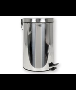 CESTINO RIFIUTI INOX - 12 litri - con pedale