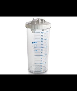 VASO 5 LITRI con coperchio - autoclavabile a 143°C