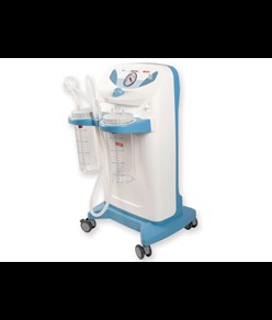 ASPIRATORE HOSPI PLUS 2 vasi da 4 litri + pedale