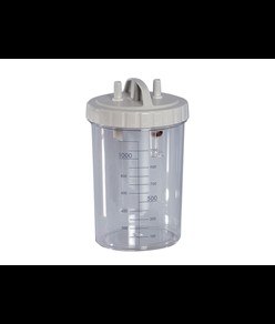 VASO 1 LITRO con coperchio - autoclavabile a 121°C