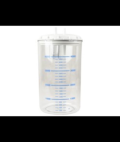 VASO 4 LITRI con coperchio - autoclavabile a 121°C