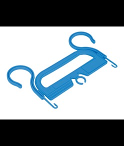 Gancio per sacca urina